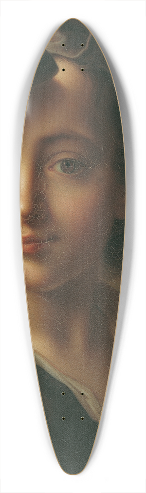 Christian Seybold - Knabenbildnis 39.3 inch art pintail longboard deck