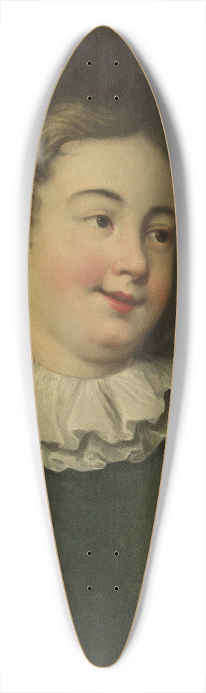 Christian Wilhelm Ernst Dietrich - Portrait of a boy 39.3 inch art pintail longboard deck