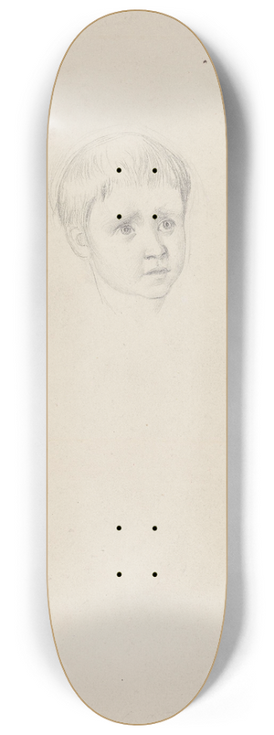 Adolph Tidemand - Guttehode 8.25 inch art skate deck