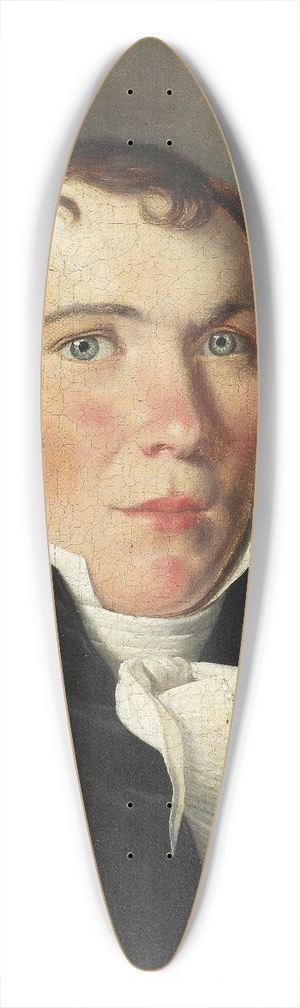 Christoffer Wilhelm Eckersberg - Portrt af kbmand Ipsen 39.3 inch art pintail longboard deck
