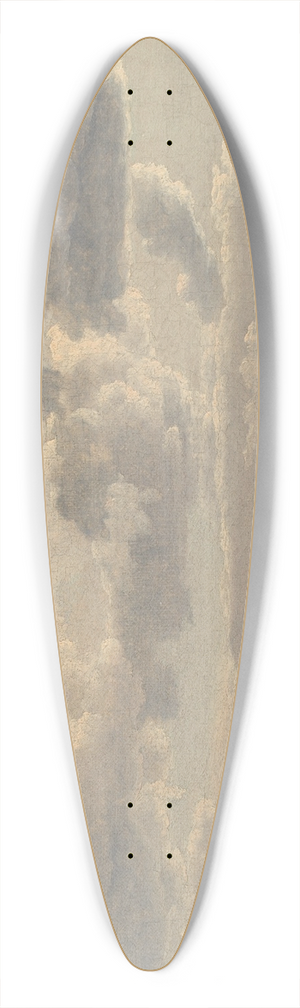 Christoffer Wilhelm Eckersberg - Study of Clouds over the Sea 39.3 inch art pintail longboard deck