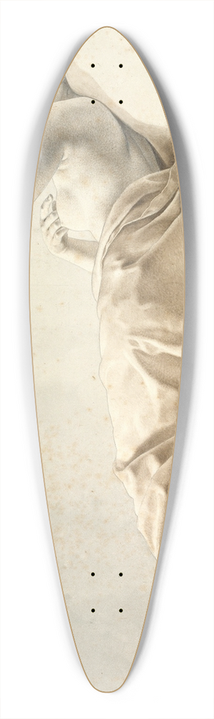 Christoffer Wilhelm Eckersberg - The Dream of Alcyone 39.3 inch art pintail longboard deck