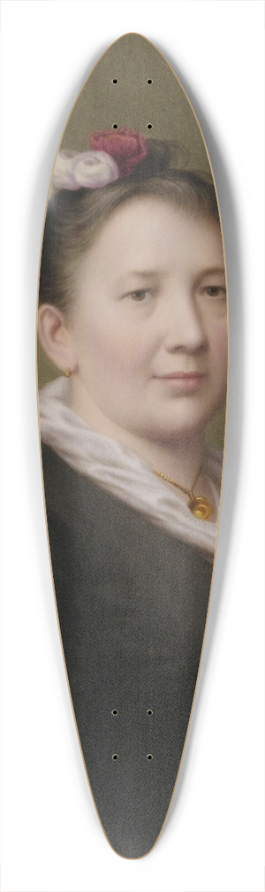 Christoph Deininger - Babette Schwemmer aus Tapfheim 39.3 inch art pintail longboard deck