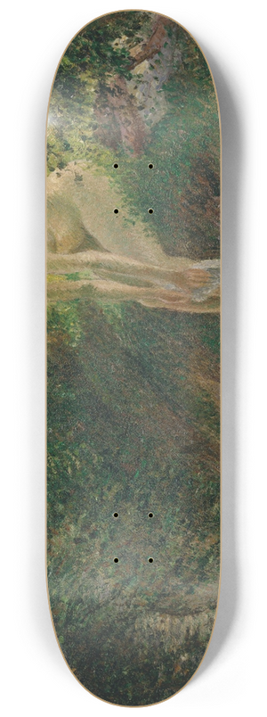 Camille Pissarro - Bather in the Woods 8.25 inch art skate deck