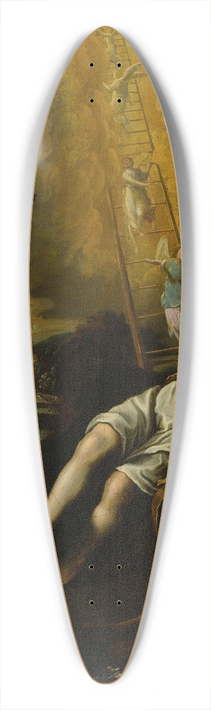 Circle of Domenico Fetti - Jacobs Dream 39.3 inch art pintail longboard deck