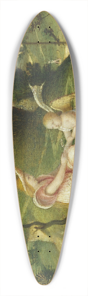Circle of Giorgione - Venus and Cupid in a Landscape 39.3 inch art pintail longboard deck