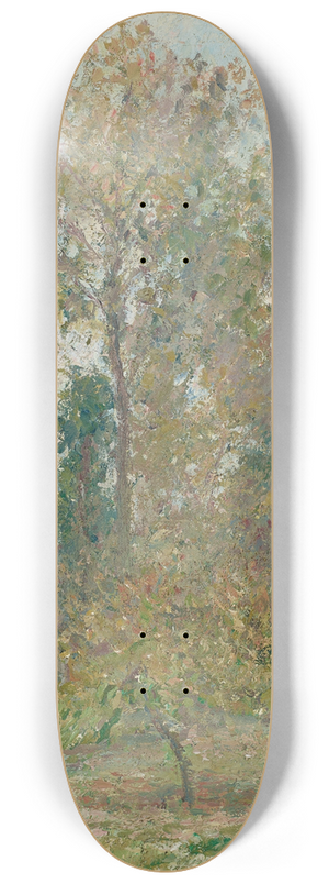 Camille Pissarro - Gele blanche  Eragny 8.25 inch art skate deck