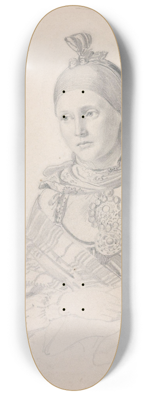 Adolph Tidemand - Gyro Poulsdatter Nomeland 8.25 inch art skate deck