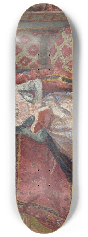 Camille Pissarro - Jeanne Pissarro dite Cocotte, lisant 8.25 inch art skate deck