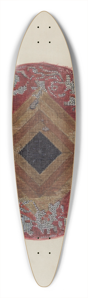 Clarence Secor - Needlework 39.3 inch art pintail longboard deck