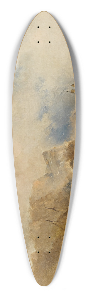 Clarkson Stanfield - Ships At Sea 39.3 inch art pintail longboard deck