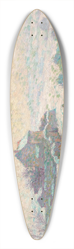 Claude Emile Schuffenecker - Paysage de neige 39.3 inch art pintail longboard deck