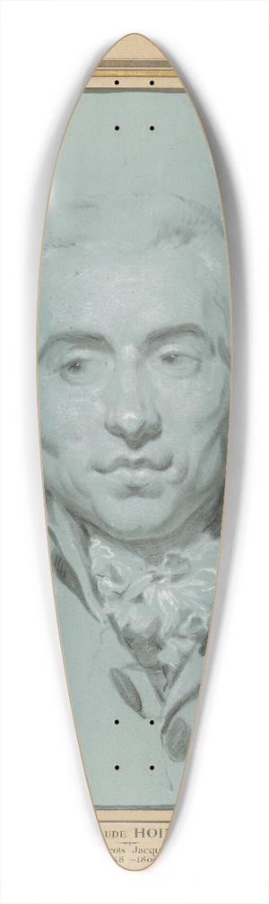 Claude Hoin - Portrait of Franois-Jean Hoin (1748  1808) 39.3 inch art pintail longboard deck