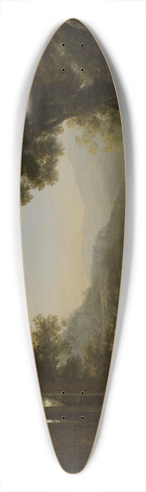 Claude Lorrain - Pastoral Landscape 39.3 inch art pintail longboard deck