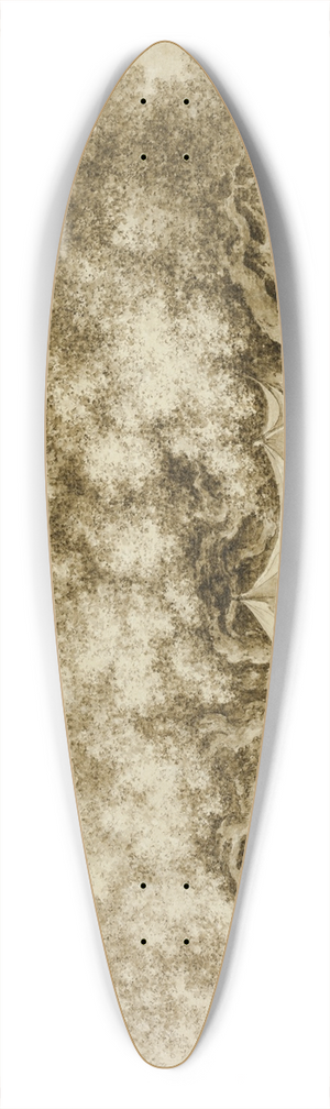 Claude-Louis Chtelet - View of the Famous Chestnut Tree of Mount Etna, called Centum Cavalli 39.3 inch art pintail longboard deck