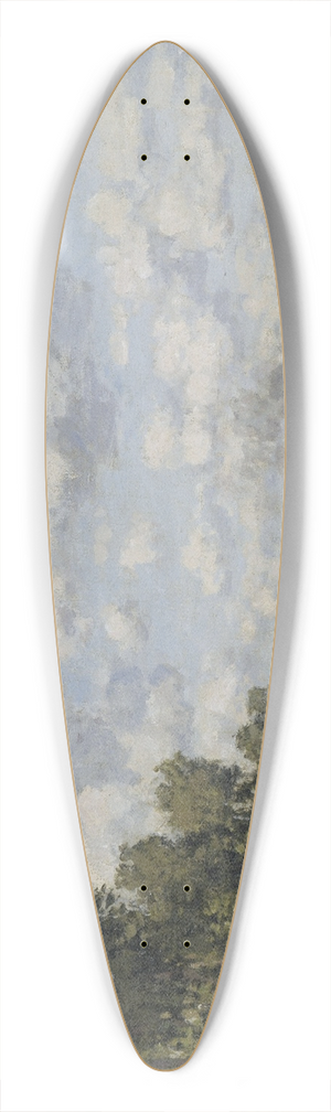 Claude Monet - Bassin dArgenteuil 39.3 inch art pintail longboard deck