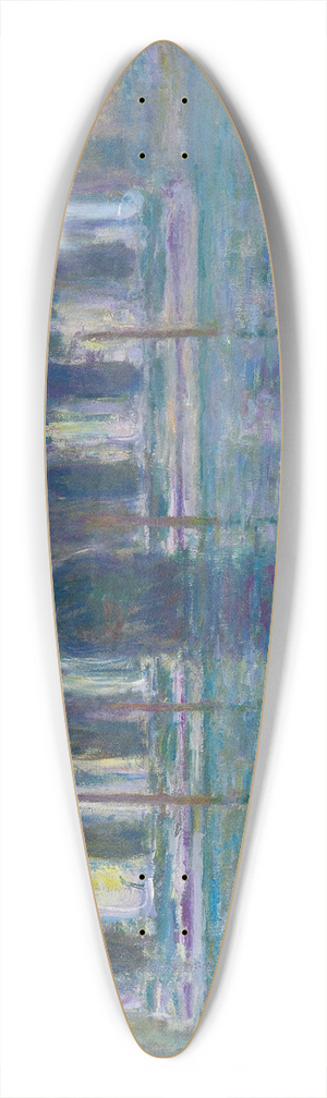 Claude Monet - Le Palais Contarini 39.3 inch art pintail longboard deck