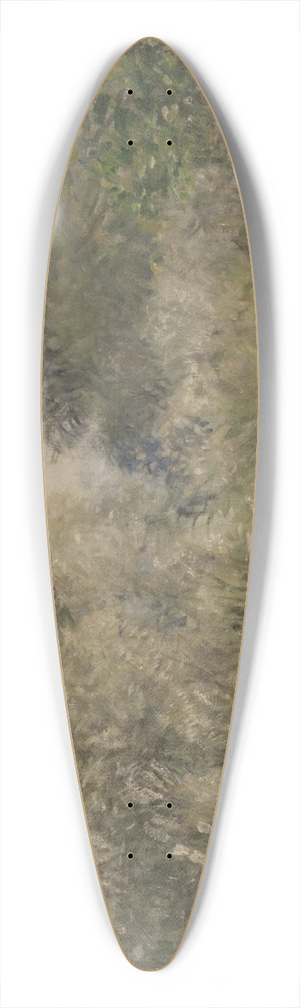 Claude Monet - Le Pont d` Argenteuil 39.3 inch art pintail longboard deck