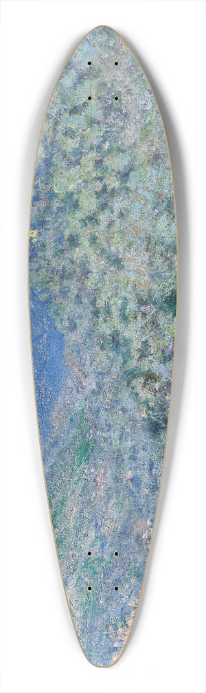 Claude Monet - Valle Buona, Near Bordighera 39.3 inch art pintail longboard deck