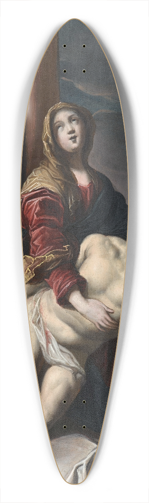 Claude Vignon - Piet 39.3 inch art pintail longboard deck