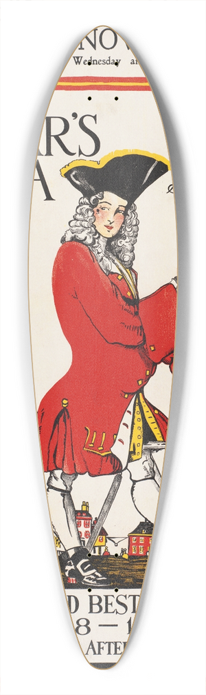 C. Lovat Fraser - The beggars opera 39.3 inch art pintail longboard deck