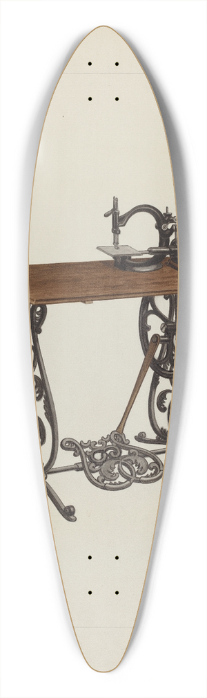 Clyde L. Cheney - Sewing Machine 39.3 inch art pintail longboard deck