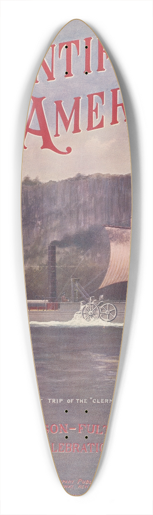 C. McKnight-Smith - Scientific American  Hudson-Fulton celebration. Sept. 25th 39.3 inch art pintail longboard deck