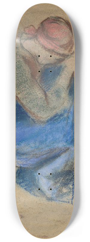 Camille Pissarro - Paysanne accroupie 8.25 inch art skate deck