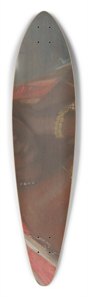 Constant-Joseph Brochart - Portrait of a black woman wearing a turban 39.3 inch art pintail longboard deck