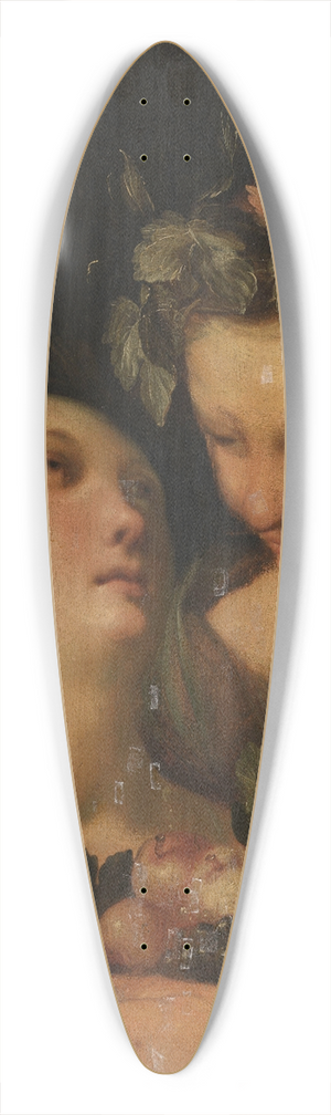 Cornelis Cornelisz Van Haarlem - Ceres and Bacchus 39.3 inch art pintail longboard deck
