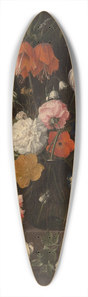 Cornelis de Heem - Blumenstrau 39.3 inch art pintail longboard deck