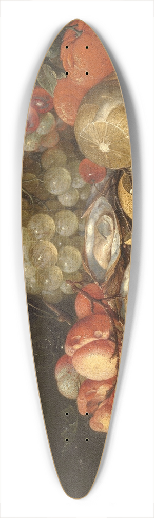Cornelis de Heem - Still Life 39.3 inch art pintail longboard deck