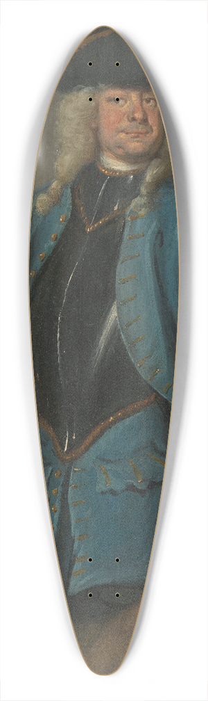 Cornelis Troost - Gerrit Sichterman (1688-1730). Quartermaster-General of the Cavalry, Colonel of the Oranje-Groningen Infantry Regiment, Commandant of Grave 39.3 inch art pintail longboard deck