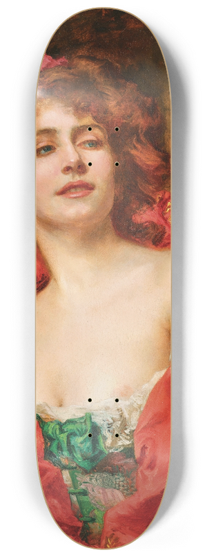 Camillo Melnik - A Red-Hair Beauty 8.25 inch art skate deck