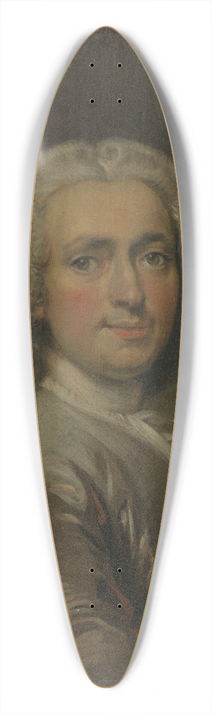 Cornelis Troost - Self-Portrait 39.3 inch art pintail longboard deck