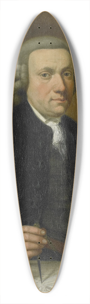 Cornelis Van Cuylenburgh II - Portrait of Barend Goudriaan Ariesz. 39.3 inch art pintail longboard deck
