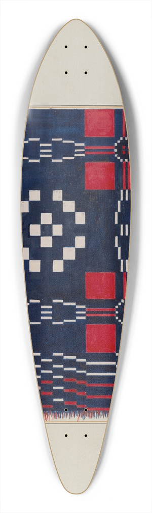 Cornelius Christoffels - Coverlet 39.3 inch art pintail longboard deck