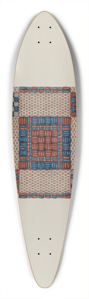 Cornelius Christoffels - Coverlet 39.3 inch art pintail longboard deck