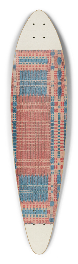 Cornelius Christoffels - Coverlet Detail 39.3 inch art pintail longboard deck