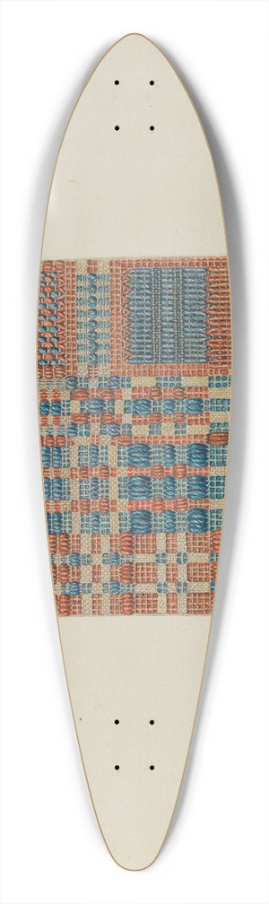 Cornelius Christoffels - Coverlet Detail 39.3 inch art pintail longboard deck
