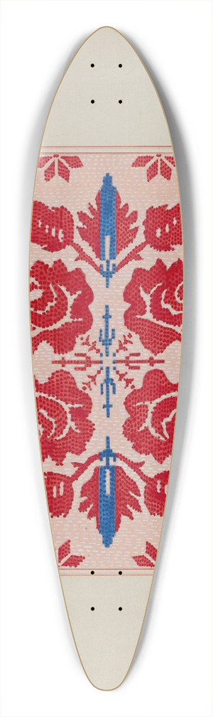 Cornelius Christoffels - Coverlet (Section) 39.3 inch art pintail longboard deck
