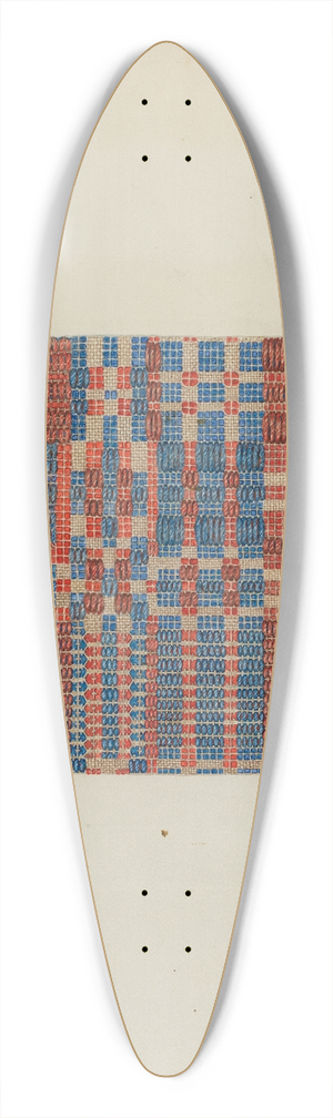 Cornelius Christoffels - Coverlet (Section) 39.3 inch art pintail longboard deck