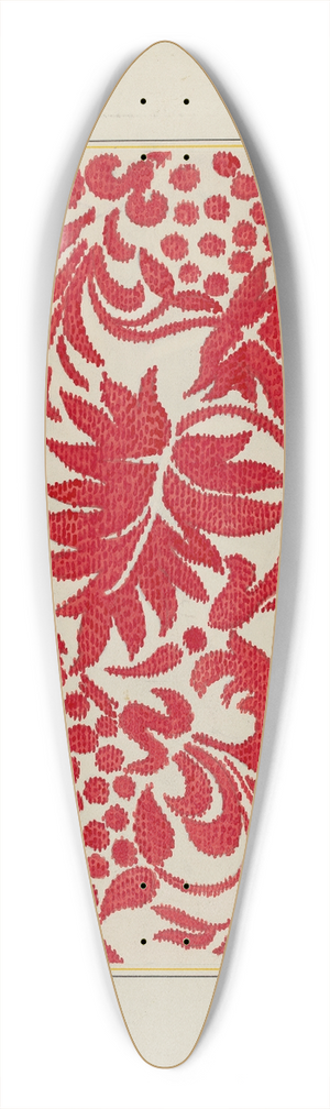Cornelius Christoffels - Homespun Coverlet 39.3 inch art pintail longboard deck