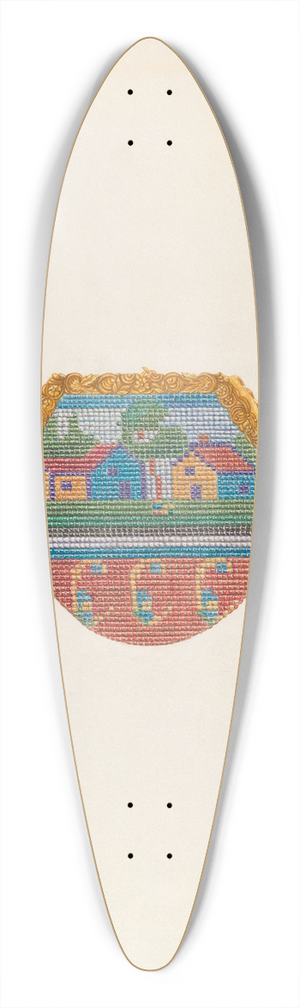 Cornelius Christoffels - Purse 39.3 inch art pintail longboard deck