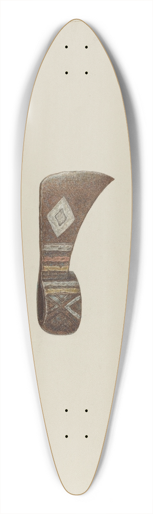 Cornelius Christoffels - Tomahawk 39.3 inch art pintail longboard deck