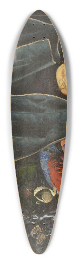 Cornelius Norbertus Gijsbrechts - Trompe Loeil With Breakfast Piece And Goblets 39.3 inch art pintail longboard deck