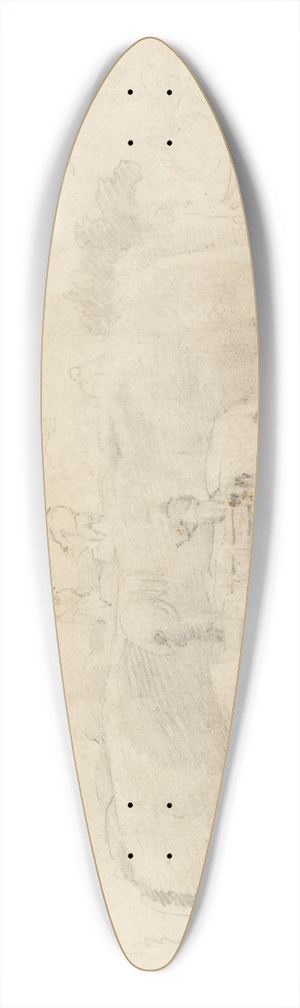 Cornelius Varley - Haymakers 39.3 inch art pintail longboard deck