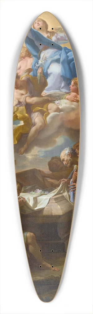 Corrado Giaquinto - Assumption Of The Virgin 39.3 inch art pintail longboard deck