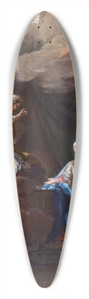 Corrado Giaquinto - TheAnnunciation 39.3 inch art pintail longboard deck Corrado Giaquinto - TheAnnunciation 39.3 inch art pintail longboard deck