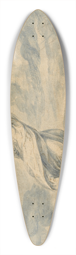 Crispijn van den Broeck - Creation of Light 39.3 inch art pintail longboard deck